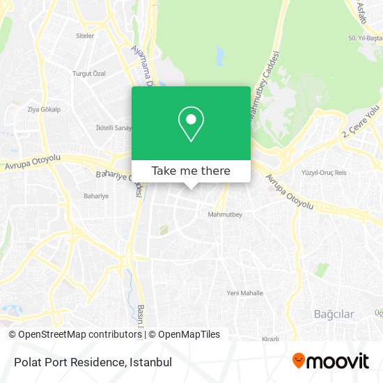 Polat Port Residence map