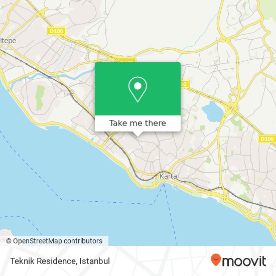 Teknik Residence map