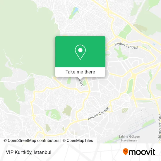 VIP Kurtköy map