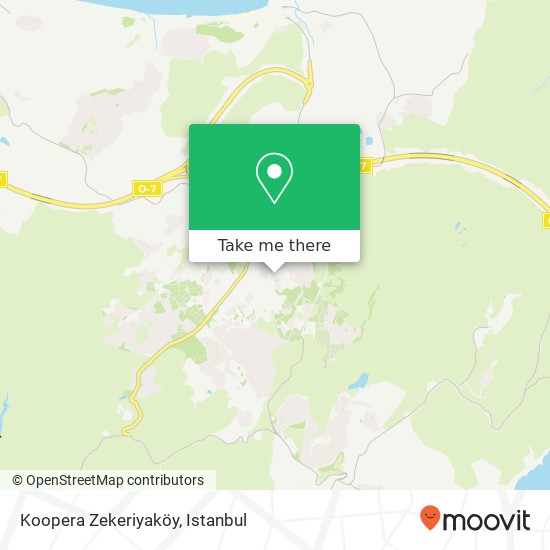 Koopera Zekeriyaköy map