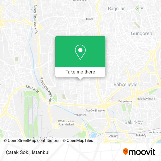 Çatak Sok. map