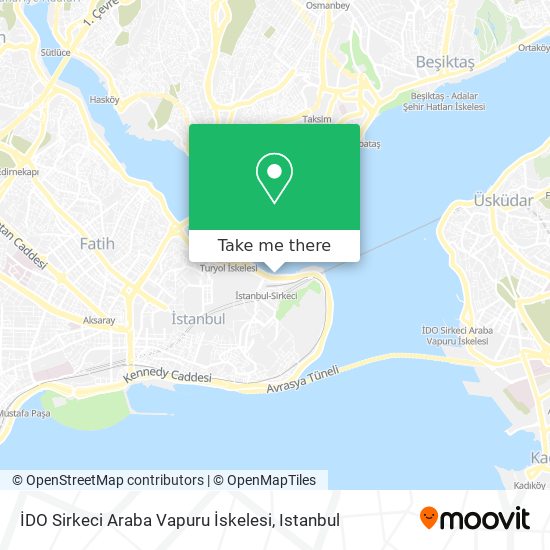 İDO Sirkeci Araba Vapuru İskelesi map