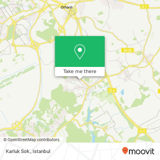 Karluk Sok. map