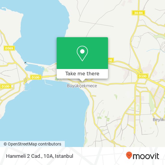 Hanımeli 2 Cad., 10A map