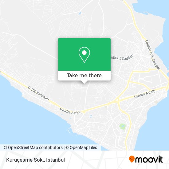 Kuruçeşme Sok. map