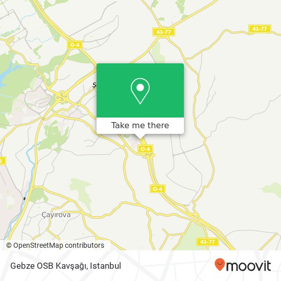 Gebze OSB Kavşağı map