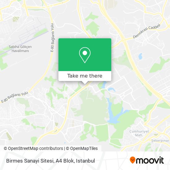 Birmes Sanayi Sitesi, A4 Blok map