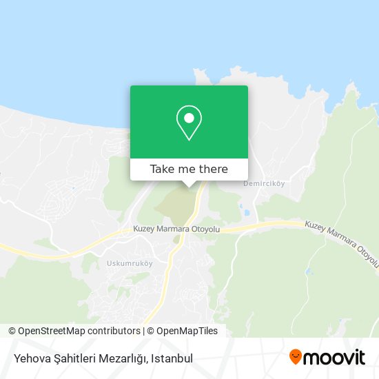 Yehova Şahitleri Mezarlığı map