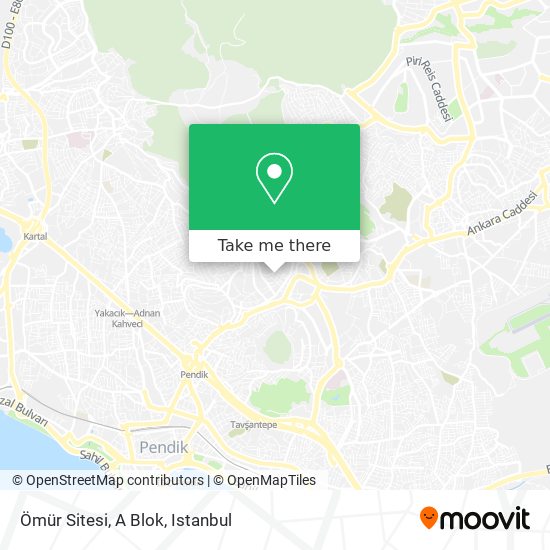 Ömür Sitesi, A Blok map