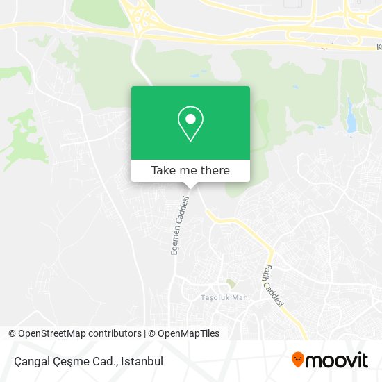 Çangal Çeşme Cad. map