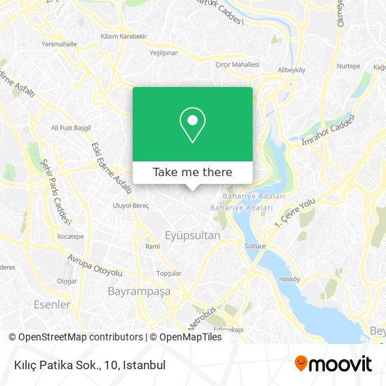 Kılıç Patika Sok., 10 map