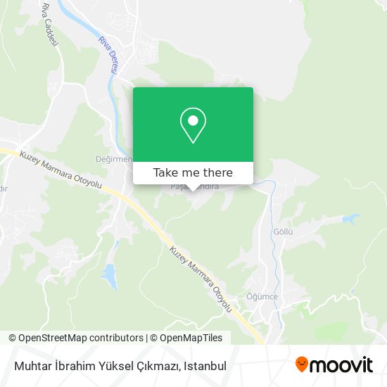 Muhtar İbrahim Yüksel Çıkmazı map