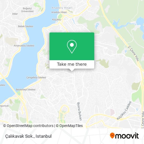 Çalıkavak Sok. map
