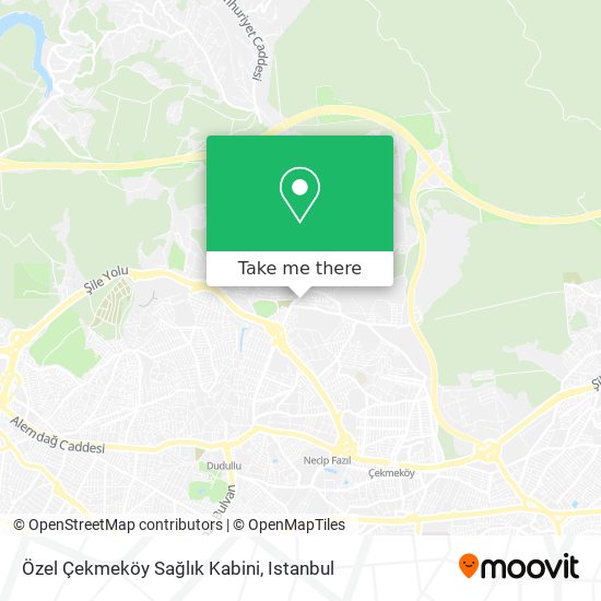 Özel Çekmeköy Sağlık Kabini map