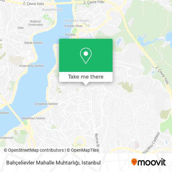 Bahçelievler Mahalle Muhtarlığı map
