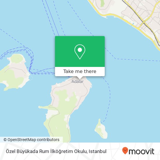 Özel Büyükada Rum İlköğretim Okulu map