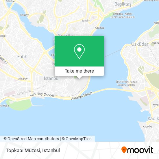 Topkapı Müzesi map