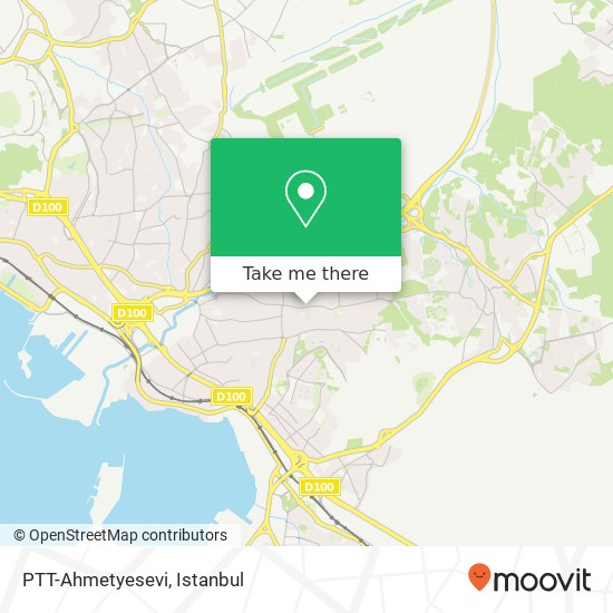 PTT-Ahmetyesevi map