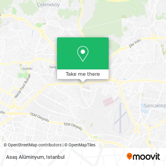 Asaş Alüminyum map