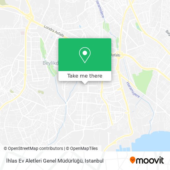 İhlas Ev Aletleri Genel Müdürlüğü map