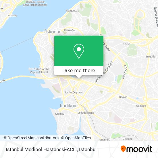 İstanbul Medipol Hastanesi-ACİL map