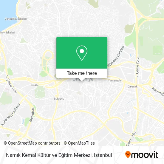 Namık Kemal Kültür ve Eğitim Merkezi map