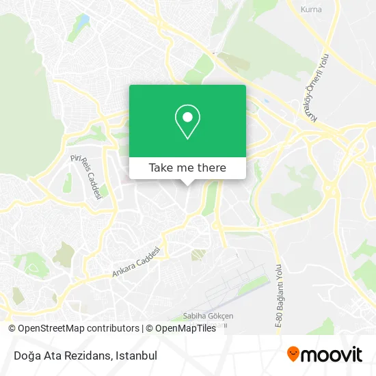 Doğa Ata Rezidans map