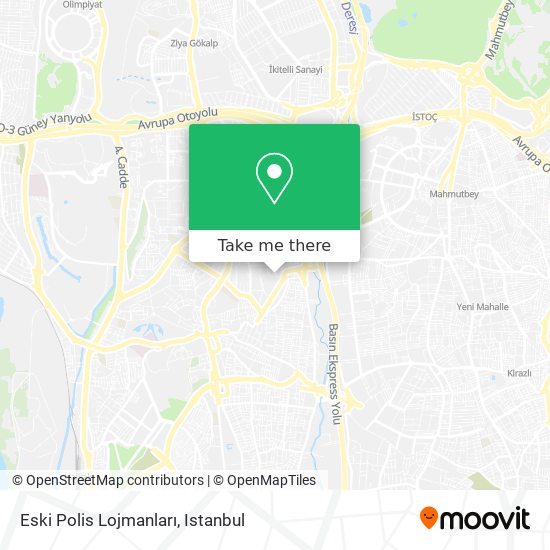Eski Polis Lojmanları map