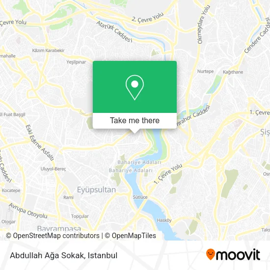 Abdullah Ağa Sokak map