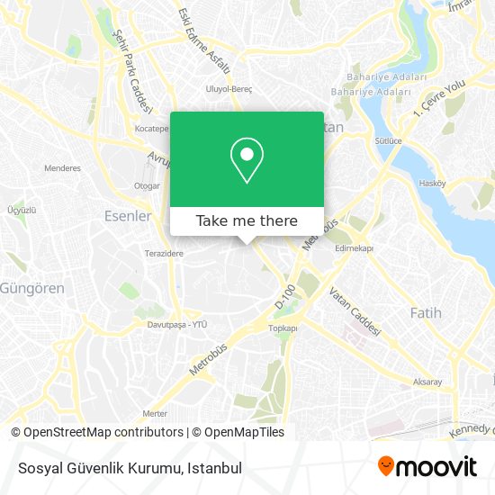 Sosyal Güvenlik Kurumu map