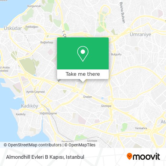 Almondhill Evleri B Kapısı map