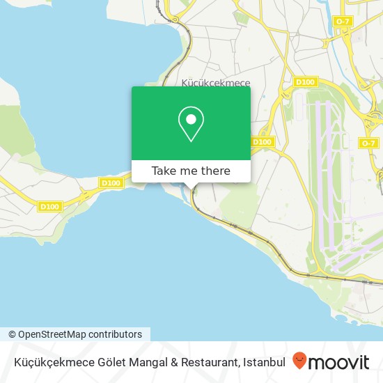 Küçükçekmece Gölet Mangal & Restaurant map