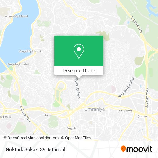 Göktürk Sokak, 39 map