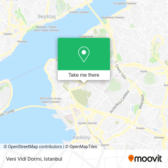 Veni Vidi Dormi map