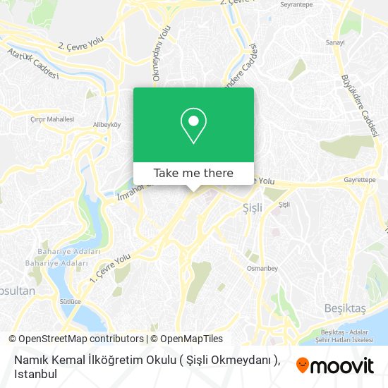 Namık Kemal İlköğretim Okulu ( Şişli Okmeydanı ) map