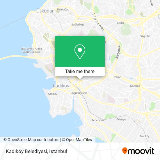 Kadıköy Belediyesi map
