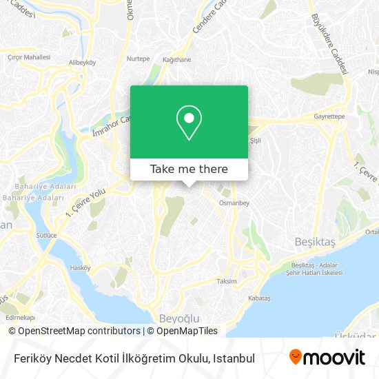 Feriköy Necdet Kotil İlköğretim Okulu map