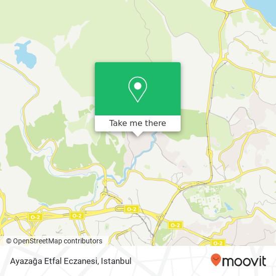 Ayazağa Etfal Eczanesi map