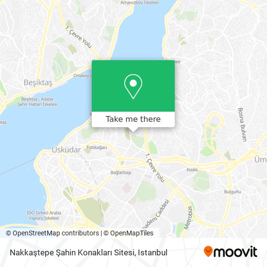 Nakkaştepe Şahin Konakları Sitesi map