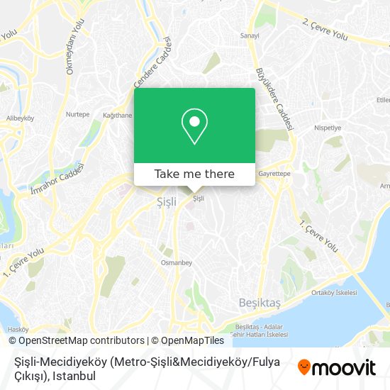 Şişli-Mecidiyeköy (Metro-Şişli&Mecidiyeköy / Fulya Çıkışı) map