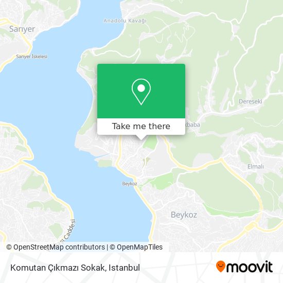 Komutan Çıkmazı Sokak map