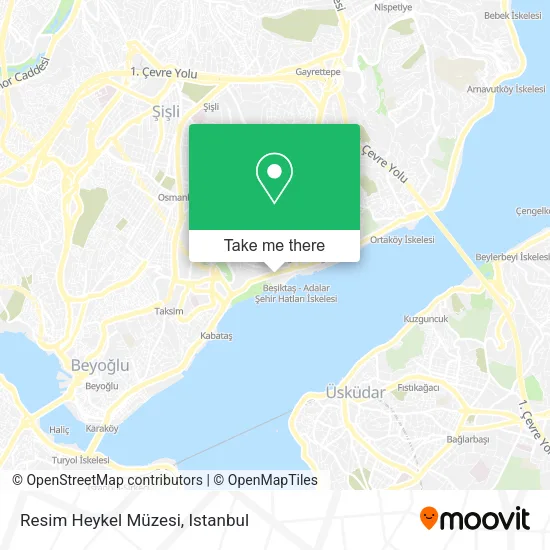 Resim Heykel Müzesi map