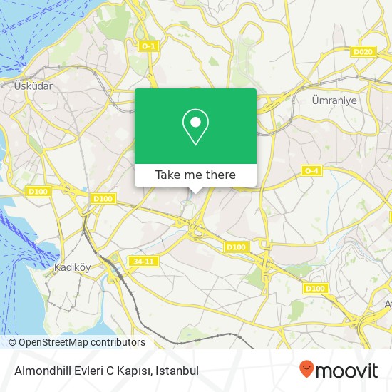 Almondhill Evleri C Kapısı map