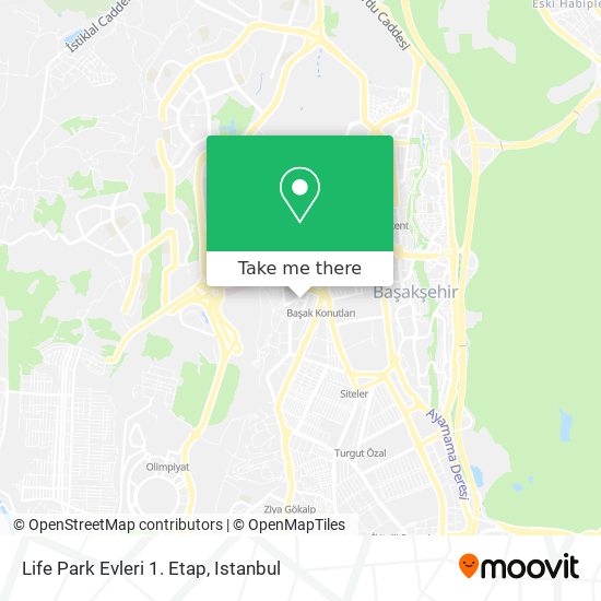 Life Park Evleri 1. Etap map