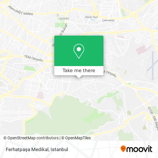 Ferhatpaşa Medikal map