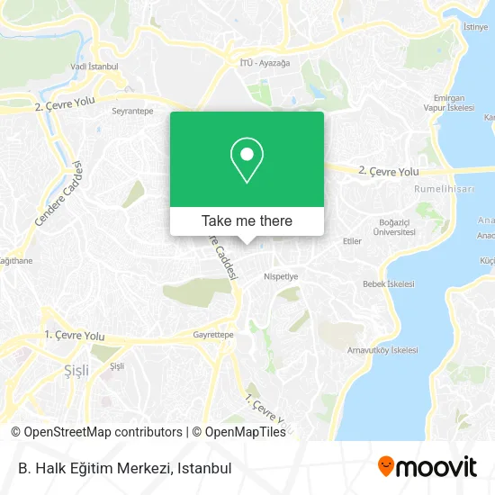 B. Halk Eğitim Merkezi map