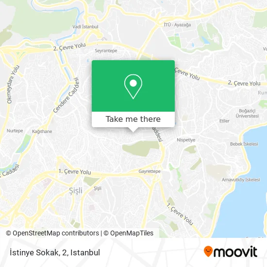 İstinye Sokak, 2 map