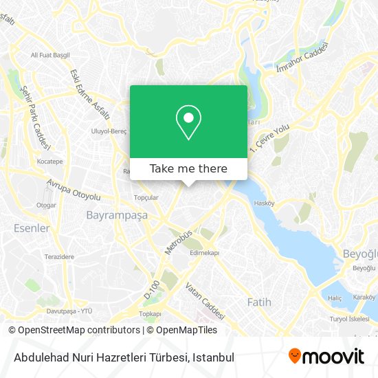 Abdulehad Nuri Hazretleri Türbesi map