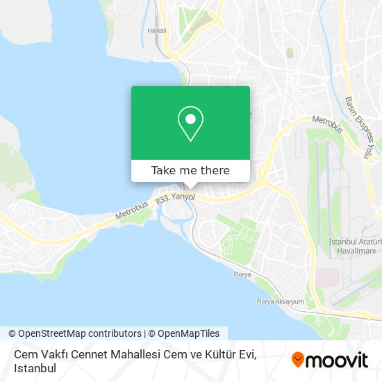 Cem Vakfı Cennet Mahallesi Cem ve Kültür Evi map