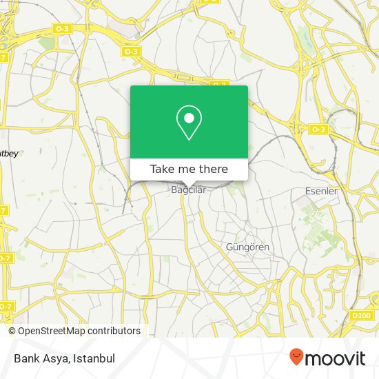 Bank Asya map